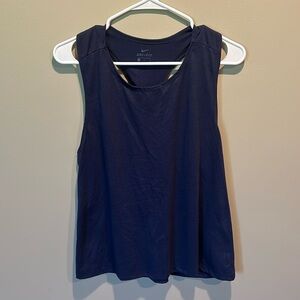 nike navy blue tank top